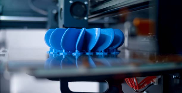 Blue vane 3D print